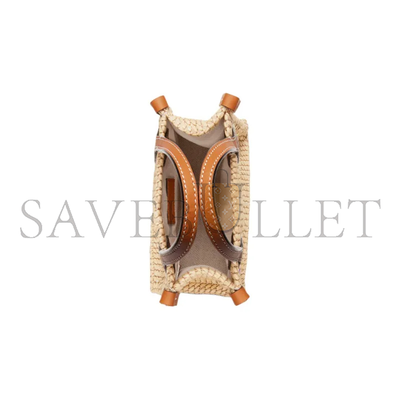 GUCCI MINI RAFFIA BLEND VISCOSE SHOULDER BAG 780083 (18.5*14*8cm)